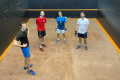 Doubles finalists at the 2023 North of England Open