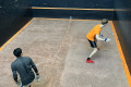 Singles action at the 2023 North of England Open