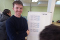 Organiser Sam Russell at the National U13s 2023