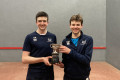 Edinburgh Academy Doubles champions at the Scottish Schools Championships 2023
