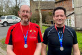 Runners-up in the Doubles at the Veterans Championships at Marlborough 2023