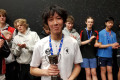 The Singles Champion at the West of England Schools 2023