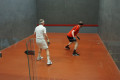 Andy Pringle wins the Plate at the Vintage Championships in Cambridge
