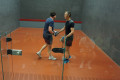 Singles final at the Vintage Championships in Cambridge