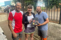 Helena wins the Doubles Plate at te SW Open 2022