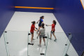 Handshakes at the Ladies' Nationals 2023