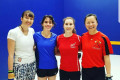 The Doubles finalists at the Ladies' Nationals 2023