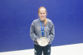 Singles Plate winner from Edinburgh at the Ladies' Nationals 2023