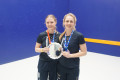 Doubles Plate winners at the Ladies' Nationals 2023