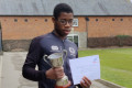 U16 Singles champion at the South East Schools  Championships 2023