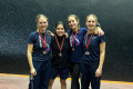 Medallists at the Durham Ladies Championships 2023