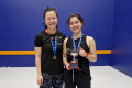 Singles finalists at the Women's Nationals 2024
