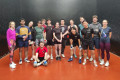 Players at the Mixed Doubles 2024