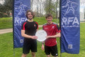 Scott & Harrison win the 2nd Plate at the the National Doubles 2024