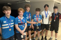 U14 Doubles medallists at the National Schools 2024