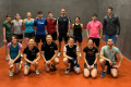 Players at the National Open Mixed Doubles 2024 