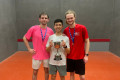 Doubles champions Archie & Cameron at the U25s 2024