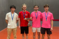 Doubles finalists at the U25s 2024