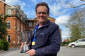Veterans Singles champion 2024 Dave Fox