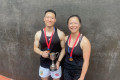 Penn & Shinan win the Winchester Fives Mixed Doubles 2024