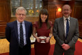Rupert, Helena and Andy at the Cambridge Past versus Present 2024