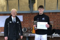 U16 Singles champion at the SE Schools 2024