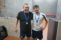 Richard and Lewis Plate winners  at the North West Open