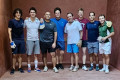 Players at the 2024 Centenary of Fives Maine USA
