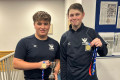 U18 Doubles champions from Stamford School at the Midlands Schools Championships