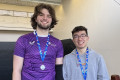 Plate winners at the North of England Open in Durham