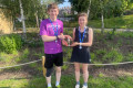 Patrick and Phoebe win the Plate at the Open Mixed Doubles 2025