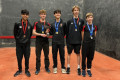 Open medallists at the South East Schools 2025