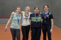 Doubles finalists at the Universities Championships 2025
