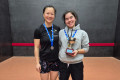Singles finalists at the Women's Nationals 2025