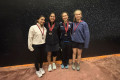 Doubles finalists at the Durham Women's Open 2025
