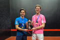 Doubles champions Tristao & Brooks at the London Open 2025