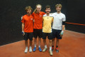 Doubles finalists at the Men's U25s 2025