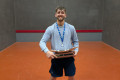 Lewis Keates wins the Plate at the National Singles 2025