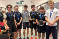 Medallists at the Schools Winchester Fives Doubles 2025