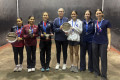 Medallists at the Women's Scottish Open 2025