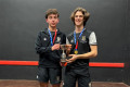 U18 Doubles winners at the West of England Schools 2026
