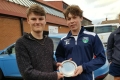 2019 Midlands Doubles U18 Plate winners from Rugby