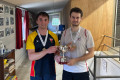 Bart C. & Dave B. win the Doubles at the South East Open 2021  at  Horsham