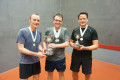 Singles and Doubles champions at the 2022 Vintage Championships