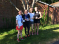 Plate finalists at the Ladies Winchester Fives Championships