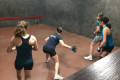 Action from the final at the Ladies Winchester Fives Championships