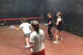 The Plate final at the Ladies Winchester Fives Championships