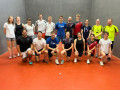 Competitors at the National Open Mixed Doubles