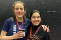 Doubles champions at the Durham Ladies Championships 2023