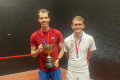 Finalists at the National Singles Championship at St Paul's